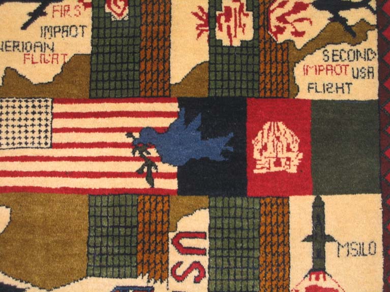 For sale: Afghan War Rug or Conflict Carpet