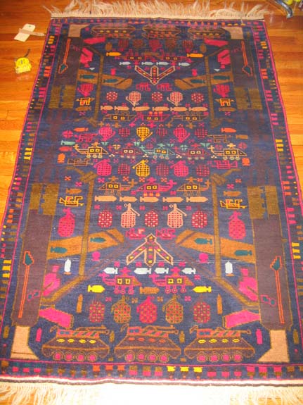 Hand woven carpet from Afhanistan for sale