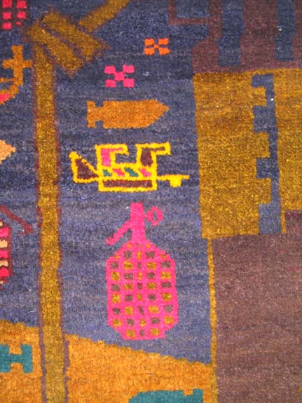 For sale: Afghan War Rug or Conflict Carpet