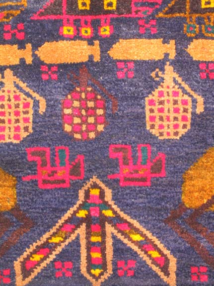 For sale: Afghan War Rug or Conflict Carpet