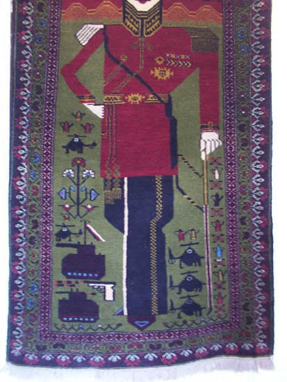 For sale: Afghan War Rug or Conflict Carpet