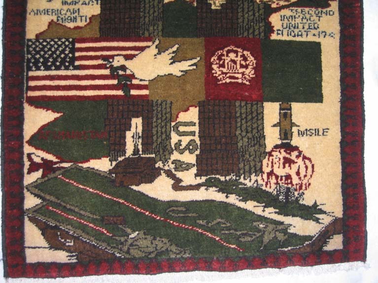 For sale: Afghan War Rug or Conflict Carpet