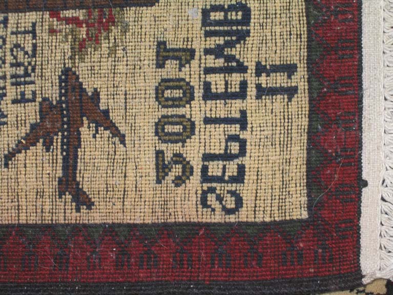 For sale: Afghan War Rug or Conflict Carpet