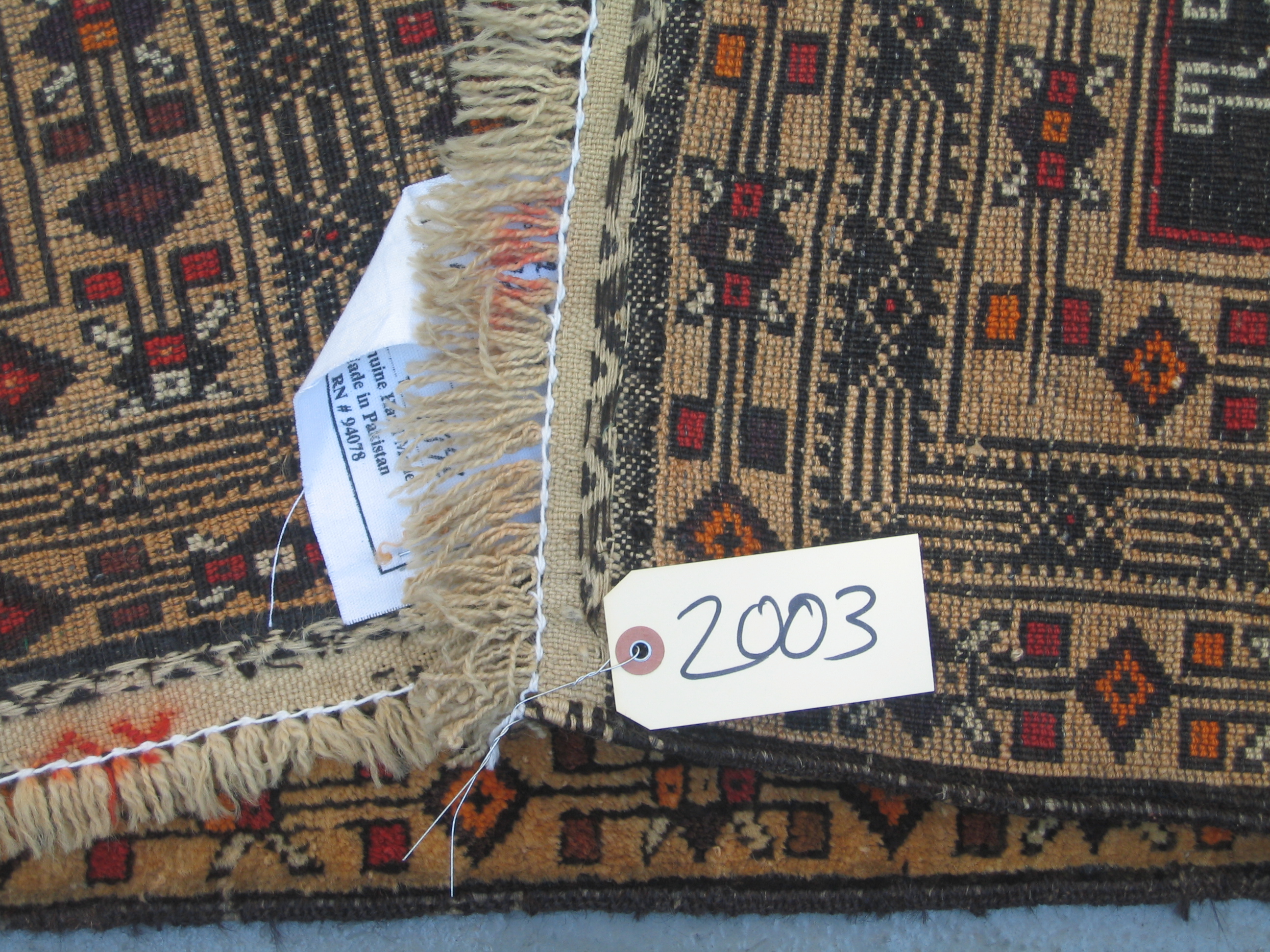 For sale: Afghan War Rug or Conflict Carpet