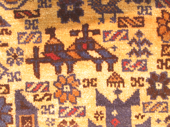 For sale: Afghan War Rug or Conflict Carpet