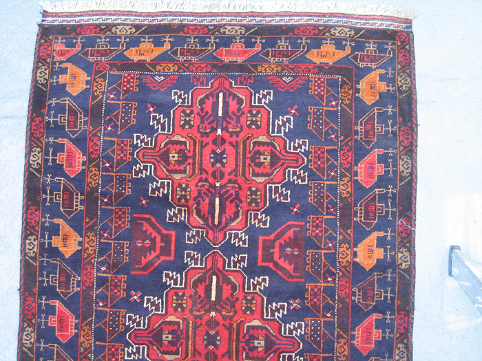 For sale: Afghan War Rug or Conflict Carpet