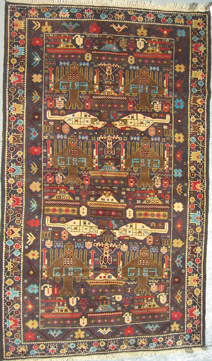 For sale: Afghan War Rug or Conflict Carpet