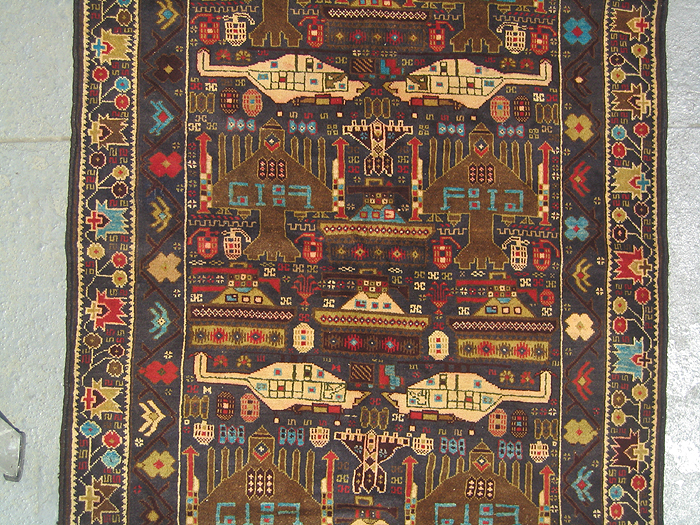 For sale: Afghan War Rug or Conflict Carpet