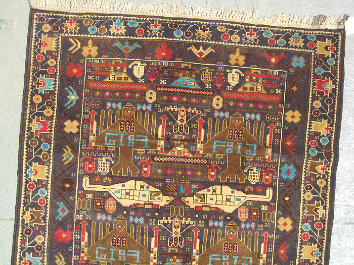 For sale: Afghan War Rug or Conflict Carpet