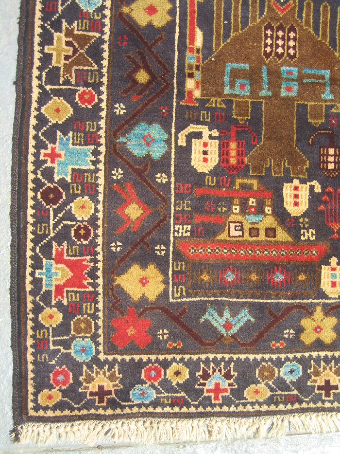 For sale: Afghan War Rug or Conflict Carpet