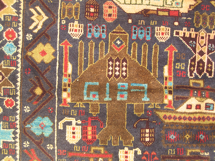 For sale: Afghan War Rug or Conflict Carpet