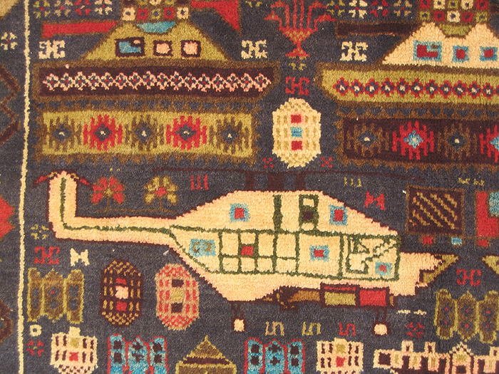 For sale: Afghan War Rug or Conflict Carpet