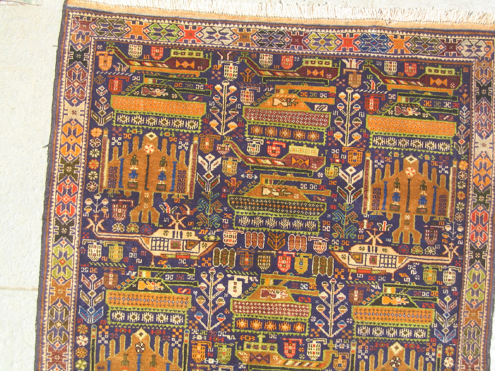 For sale: Afghan War Rug or Conflict Carpet