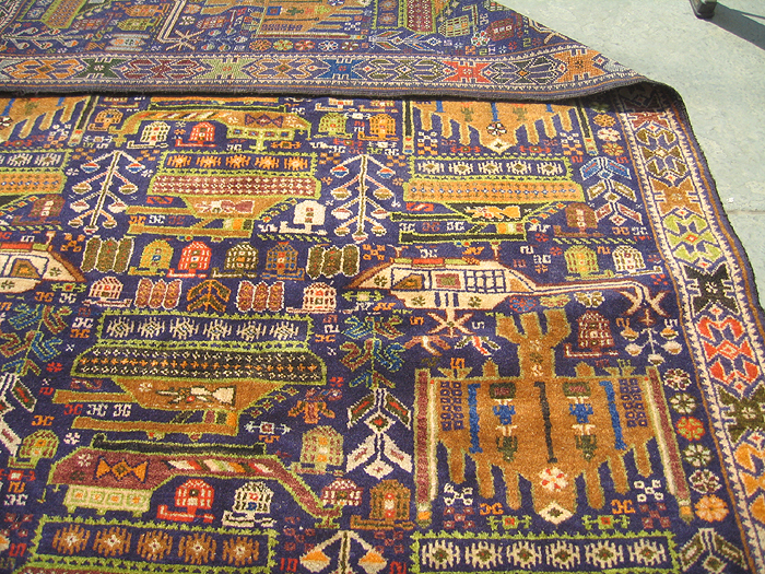 For sale: Afghan War Rug or Conflict Carpet