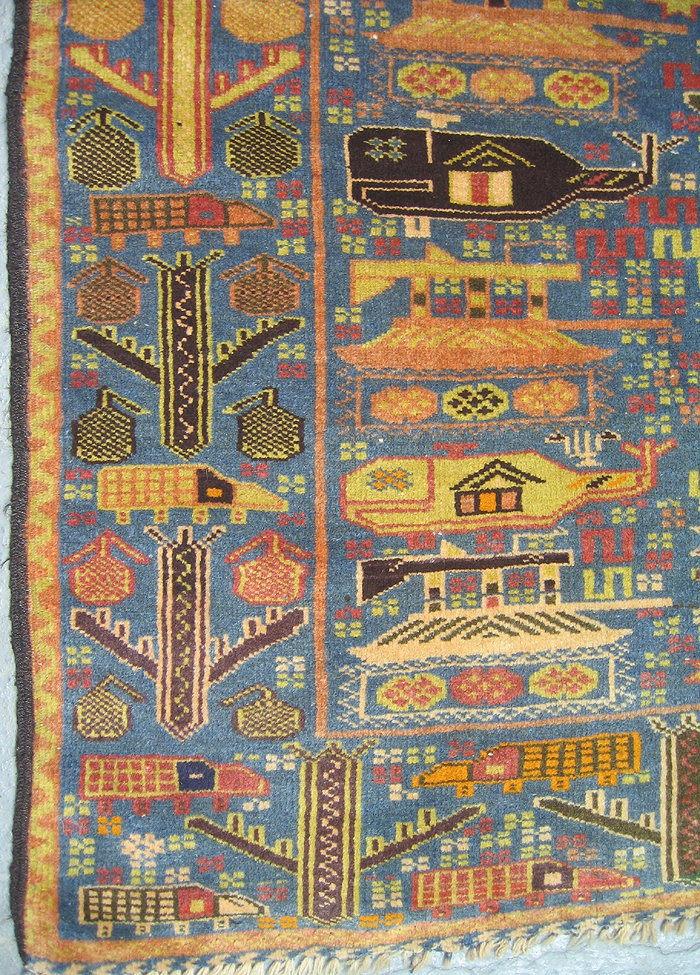 For sale: Afghan War Rug or Conflict Carpet