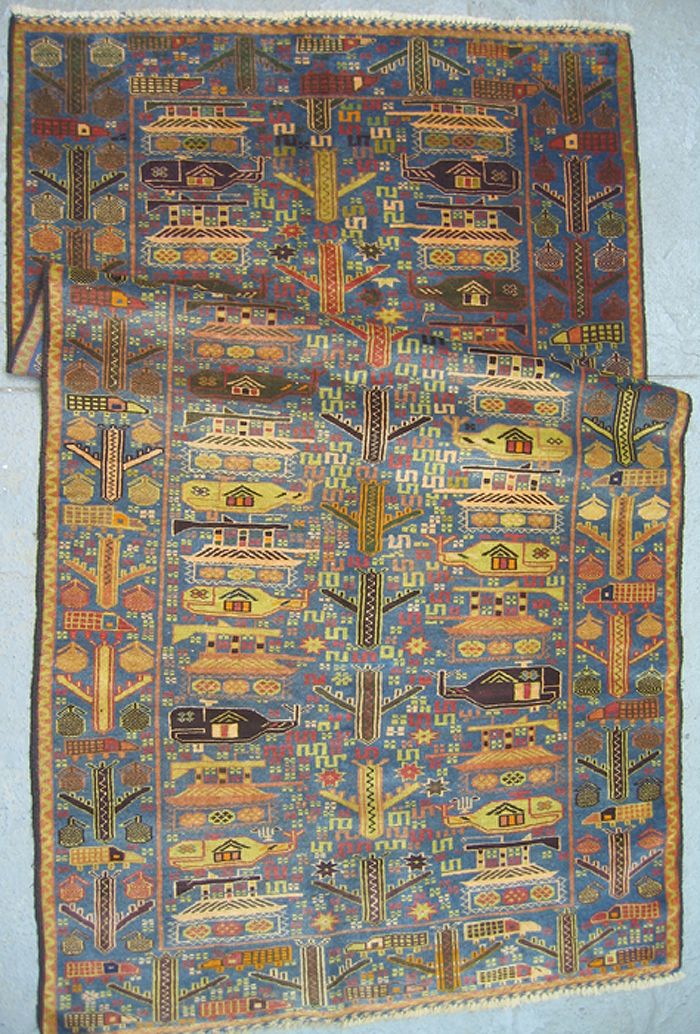 For sale: Afghan War Rug or Conflict Carpet