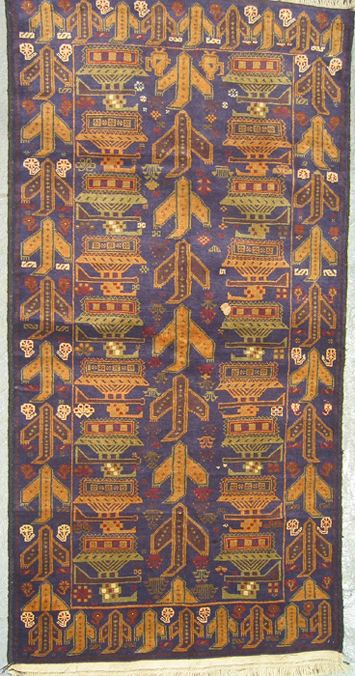 Hand woven carpet from Afhanistan for sale