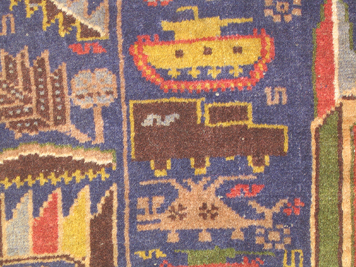 For sale: Afghan War Rug or Conflict Carpet