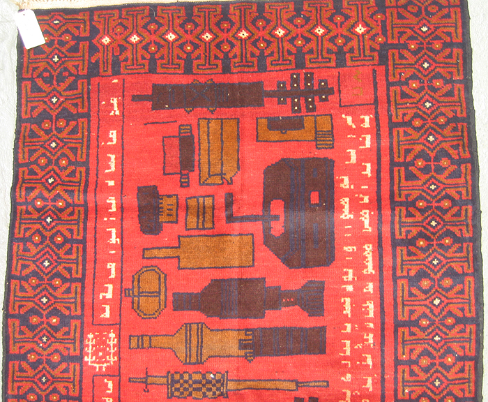 For sale: Afghan War Rug or Conflict Carpet