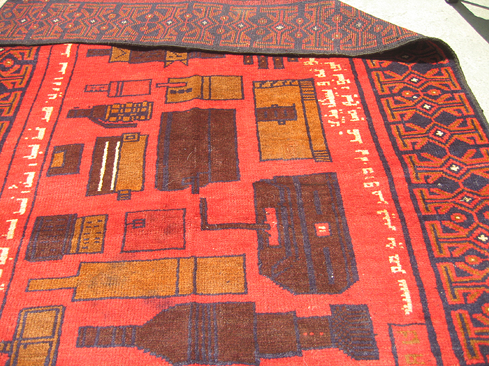 For sale: Afghan War Rug or Conflict Carpet