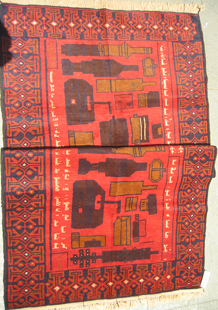 For sale: Afghan War Rug or Conflict Carpet