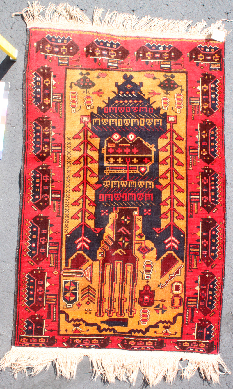 For sale: Afghan War Rug or Conflict Carpet