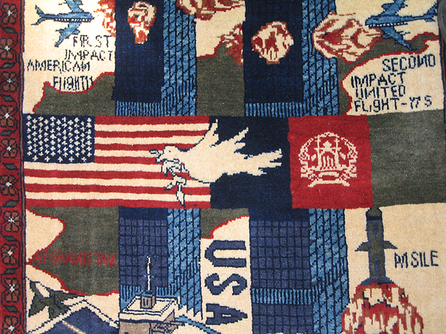 For sale: Afghan War Rug or Conflict Carpet