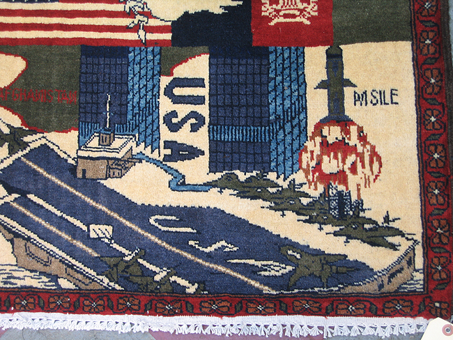 For sale: Afghan War Rug or Conflict Carpet