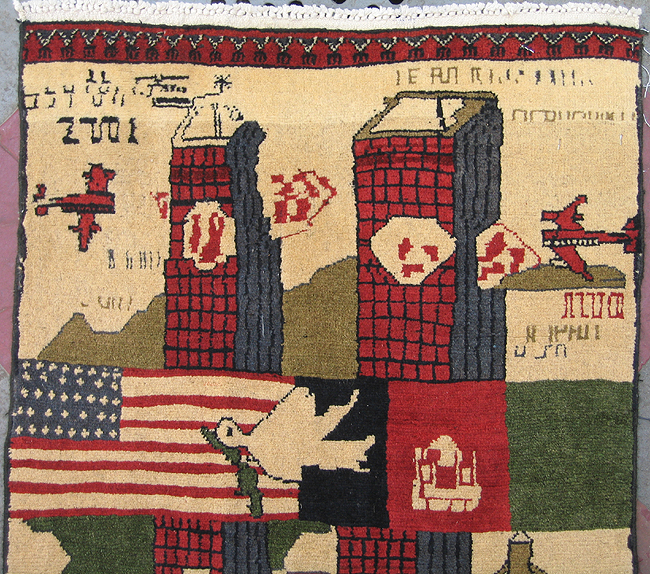 For sale: Afghan War Rug or Conflict Carpet