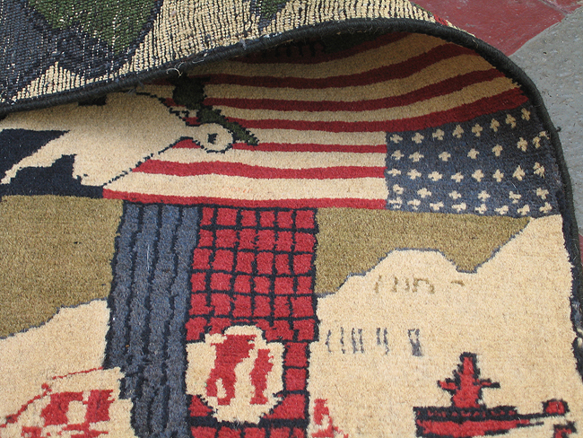 For sale: Afghan War Rug or Conflict Carpet