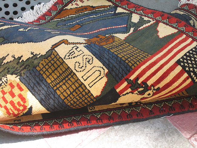 For sale: Afghan War Rug or Conflict Carpet