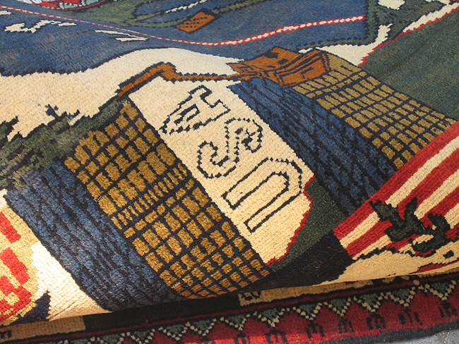 For sale: Afghan War Rug or Conflict Carpet