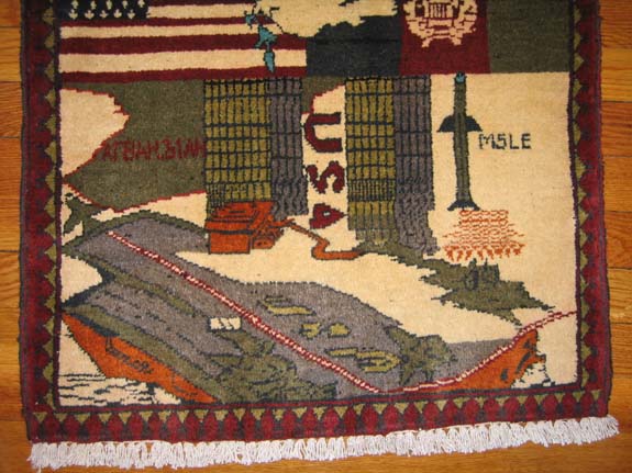 For sale: Afghan War Rug or Conflict Carpet