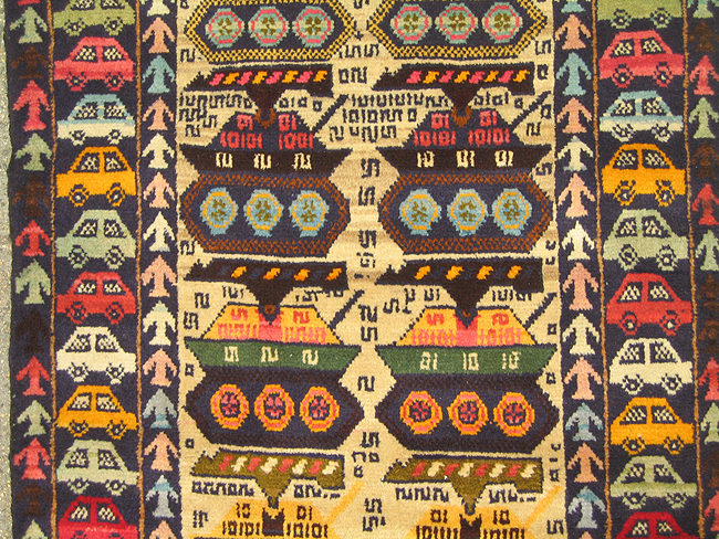 For sale: Afghan War Rug or Conflict Carpet