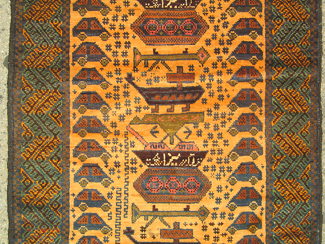 For sale: Afghan War Rug or Conflict Carpet