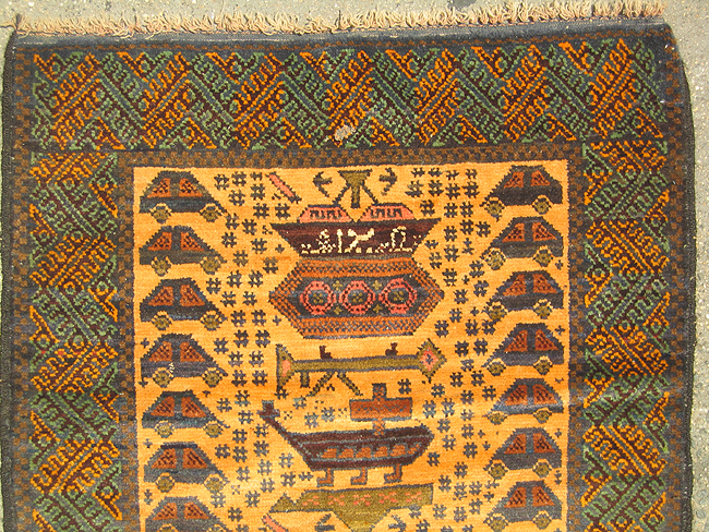 For sale: Afghan War Rug or Conflict Carpet