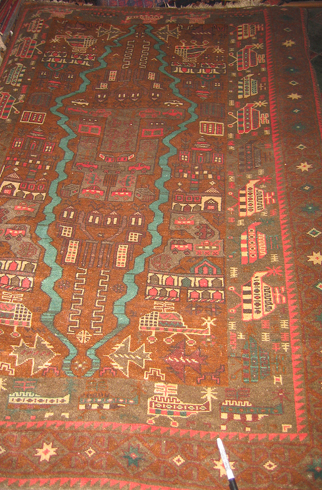 Hand woven carpet from Afhanistan for sale