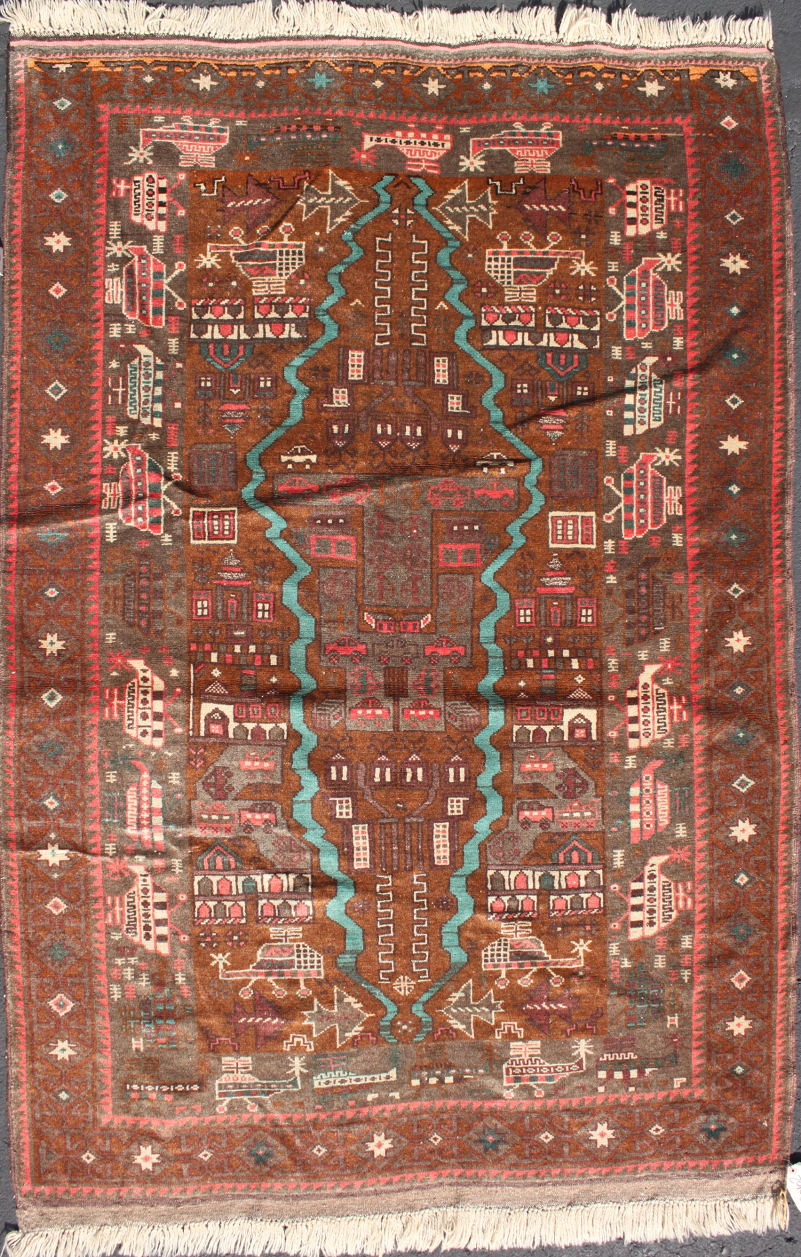 For sale: Afghan War Rug or Conflict Carpet