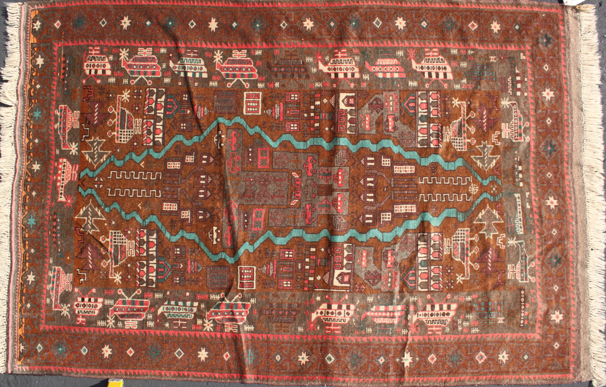 For sale: Afghan War Rug or Conflict Carpet