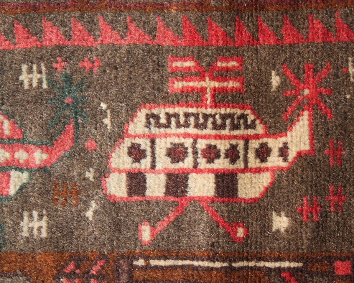 For sale: Afghan War Rug or Conflict Carpet