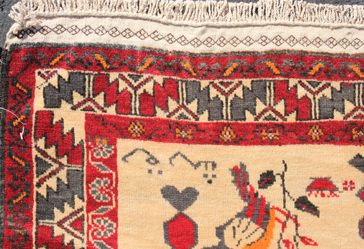 For sale: Afghan War Rug or Conflict Carpet