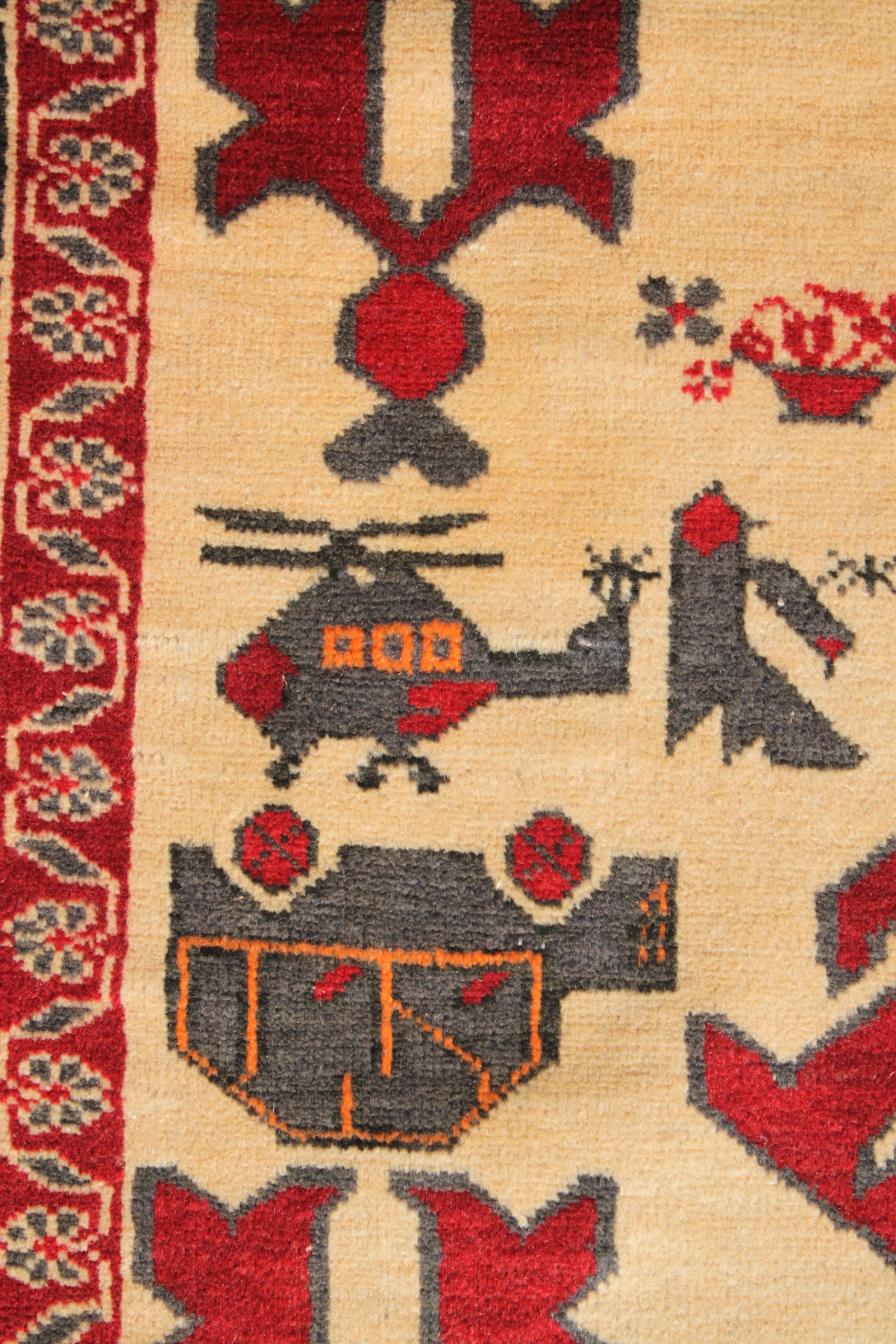 For sale: Afghan War Rug or Conflict Carpet