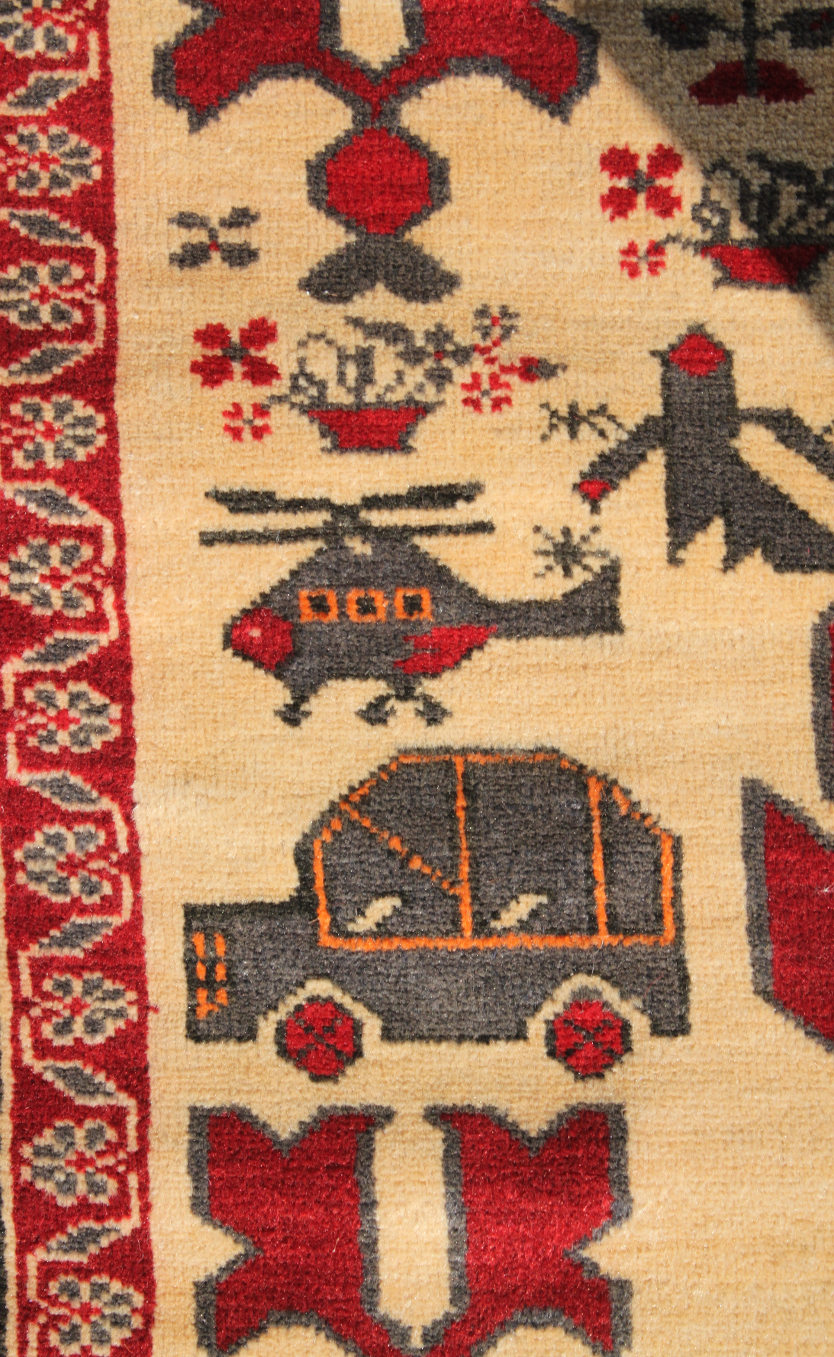 For sale: Afghan War Rug or Conflict Carpet