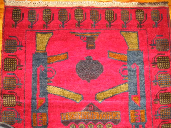 For sale: Afghan War Rug or Conflict Carpet