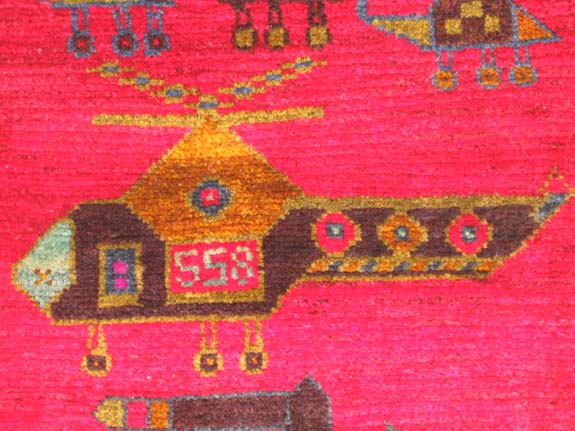 For sale: Afghan War Rug or Conflict Carpet