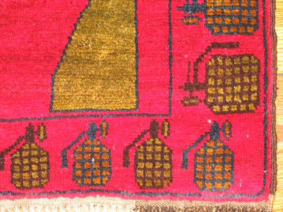 For sale: Afghan War Rug or Conflict Carpet