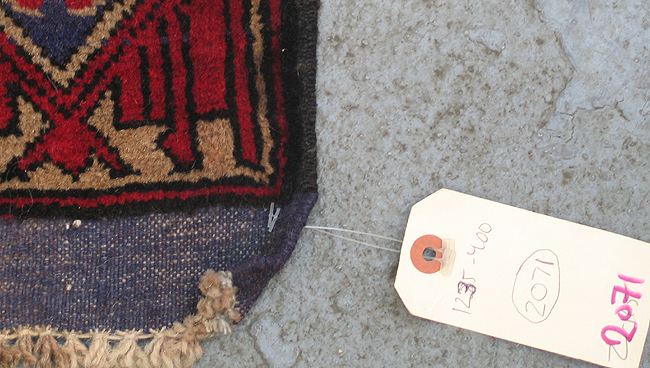 For sale: Afghan War Rug or Conflict Carpet