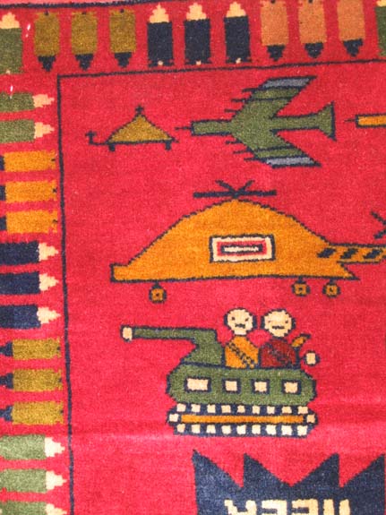 For sale: Afghan War Rug or Conflict Carpet