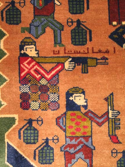 For sale: Afghan War Rug or Conflict Carpet