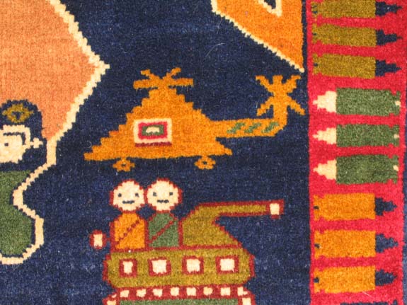 For sale: Afghan War Rug or Conflict Carpet